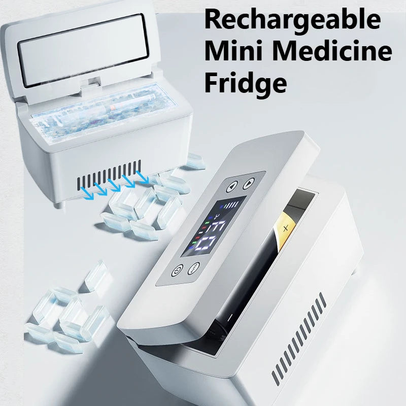 Draagbare medicatie koeler